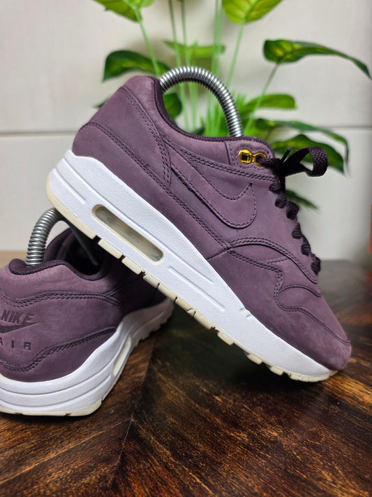 Nike Air Max 1 Premium Port Wine maat 37,5