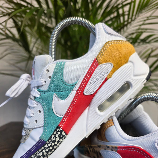 Nike Air Max 90 Safari Mix White maat 36,5