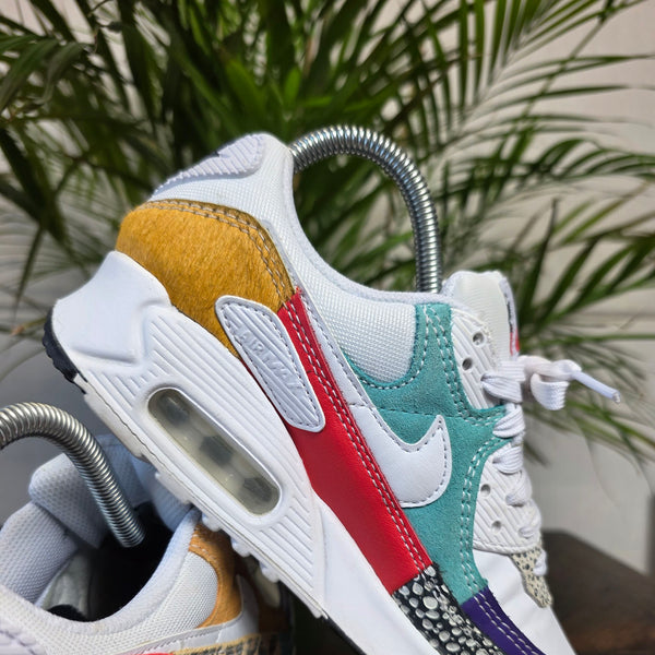 Nike Air Max 90 Safari Mix White maat 36,5