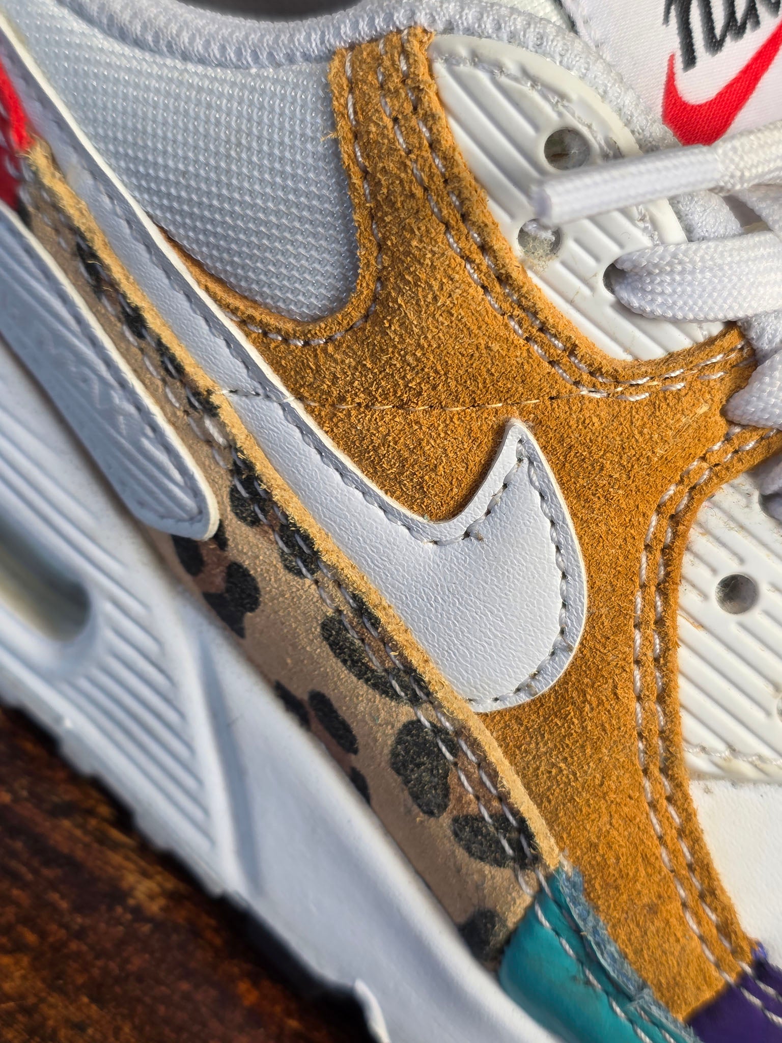 Nike Air Max 90 Safari Mix White maat 36,5