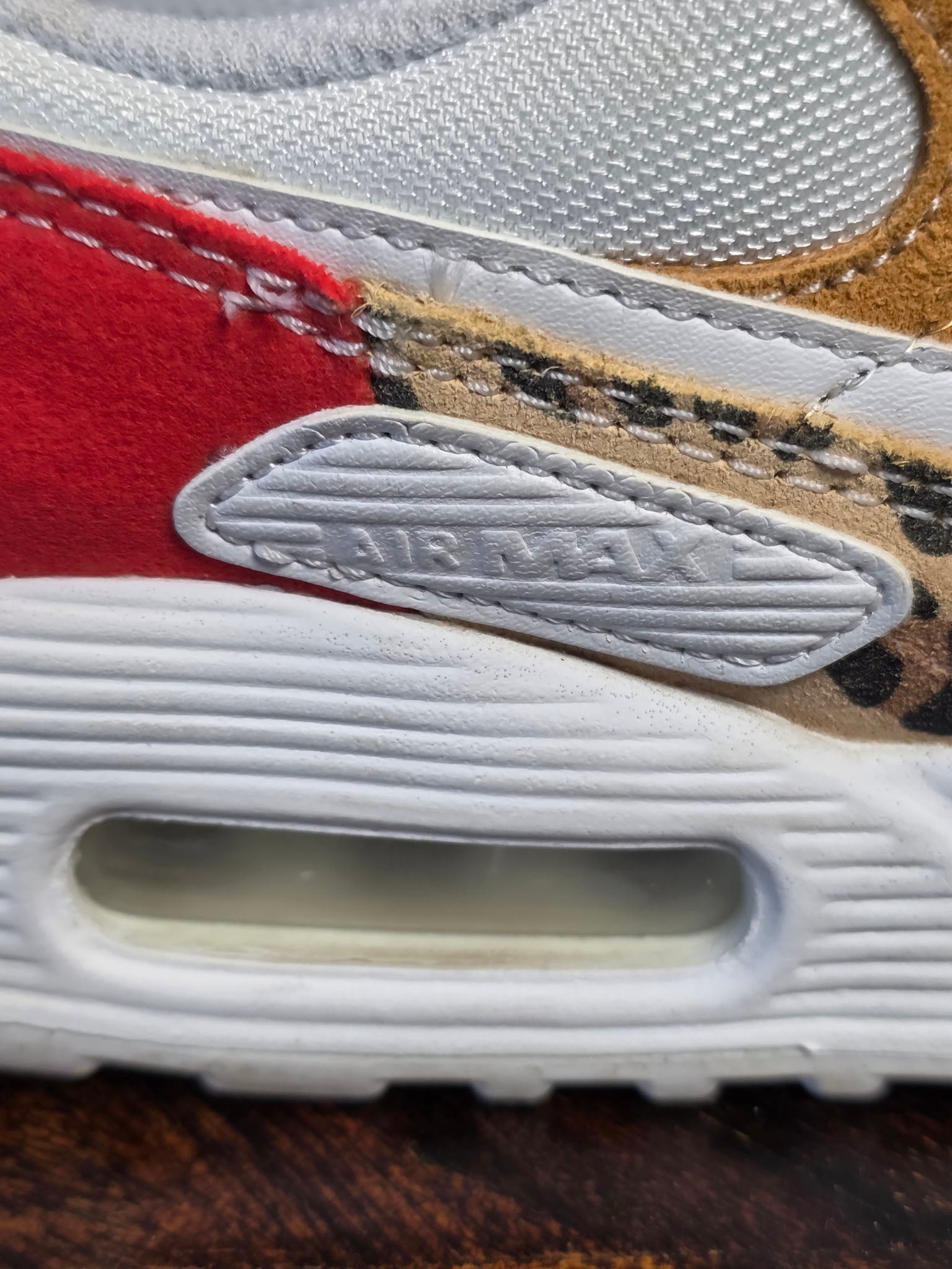 Nike Air Max 90 Safari Mix White maat 36,5