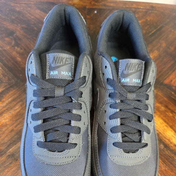 Nike Air Max 90 Dark Smoke Grey Laser Blue maat 46