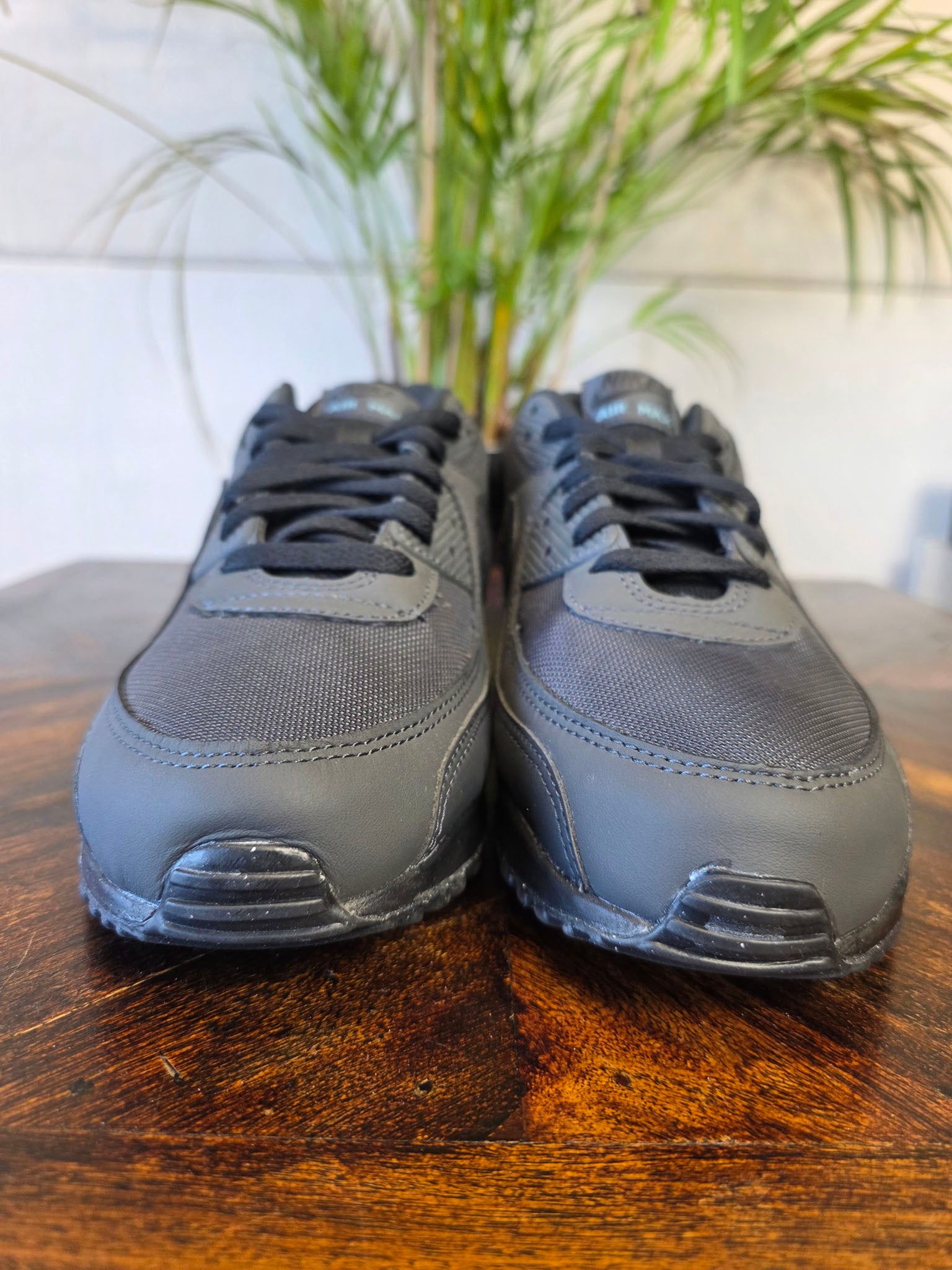 Nike Air Max 90 Dark Smoke Grey Laser Blue maat 46