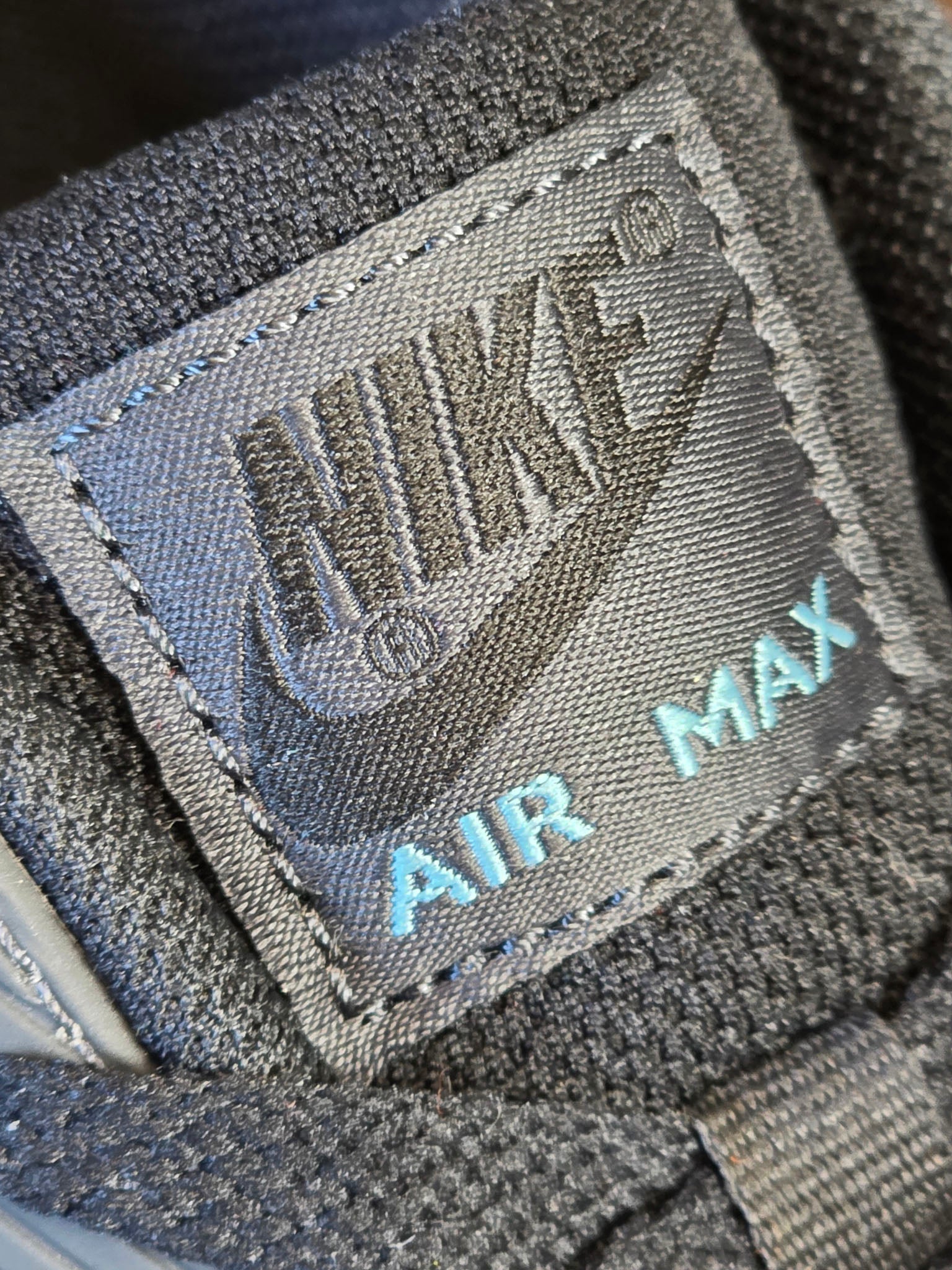 Nike Air Max 90 Dark Smoke Grey Laser Blue maat 46
