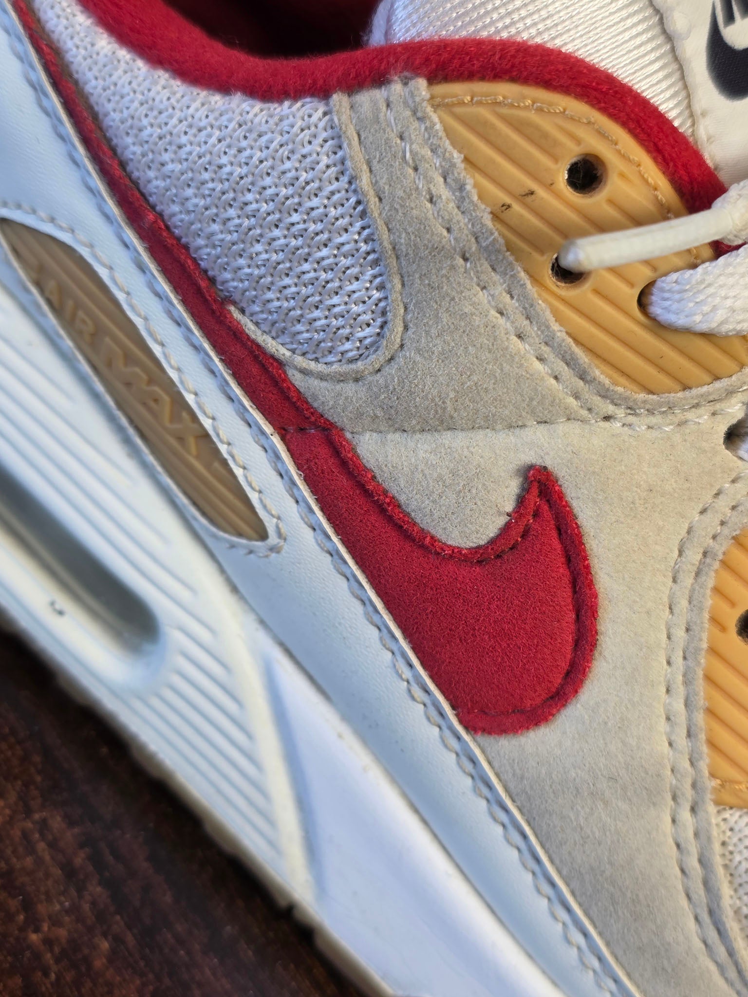 Nike Air Max 90 Red White maat 40