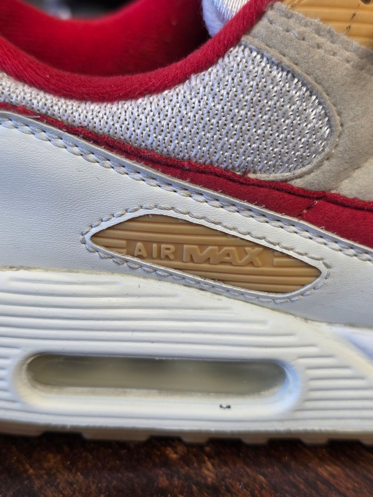 Nike Air Max 90 Red White maat 40