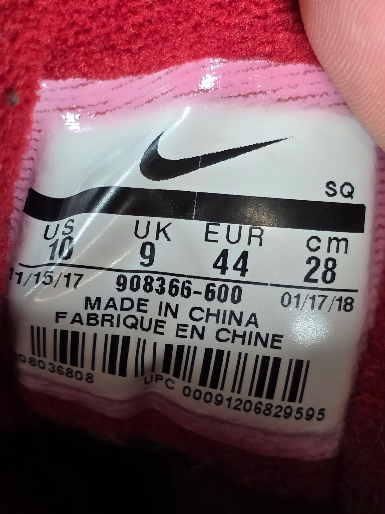 Nike Air Max 1 Red Curry maat 44
