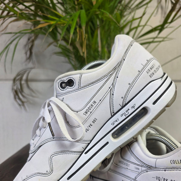 Nike Air Max 1 Tinker Schematic maat 44