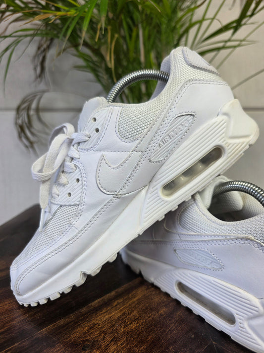 Nike Air Max 90 Triple White maat 42