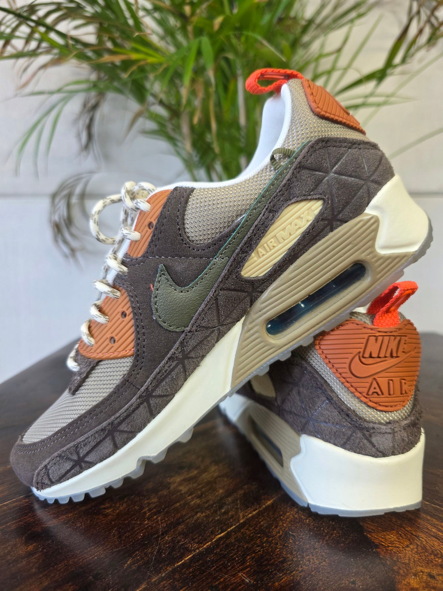 Nike Air Max 90 Lace Toggle Baroque Brown maat 40