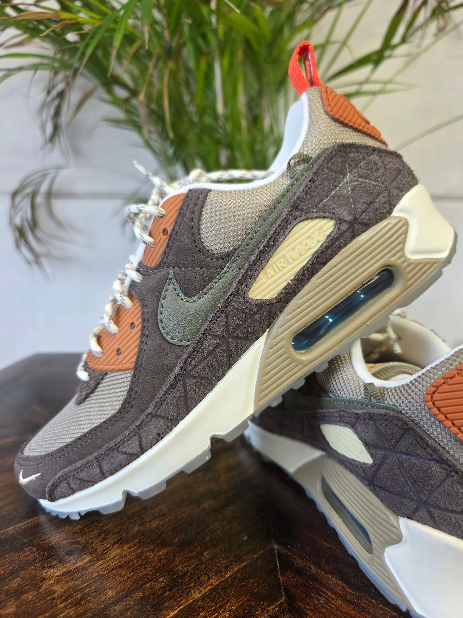 Nike Air Max 90 Lace Toggle Baroque Brown maat 40
