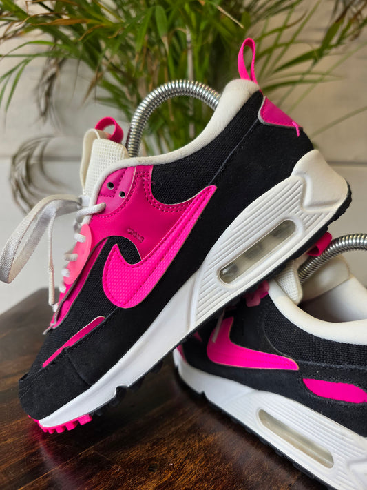 Nike Air Max 90 Futura Black Hot Pink maat 36,5