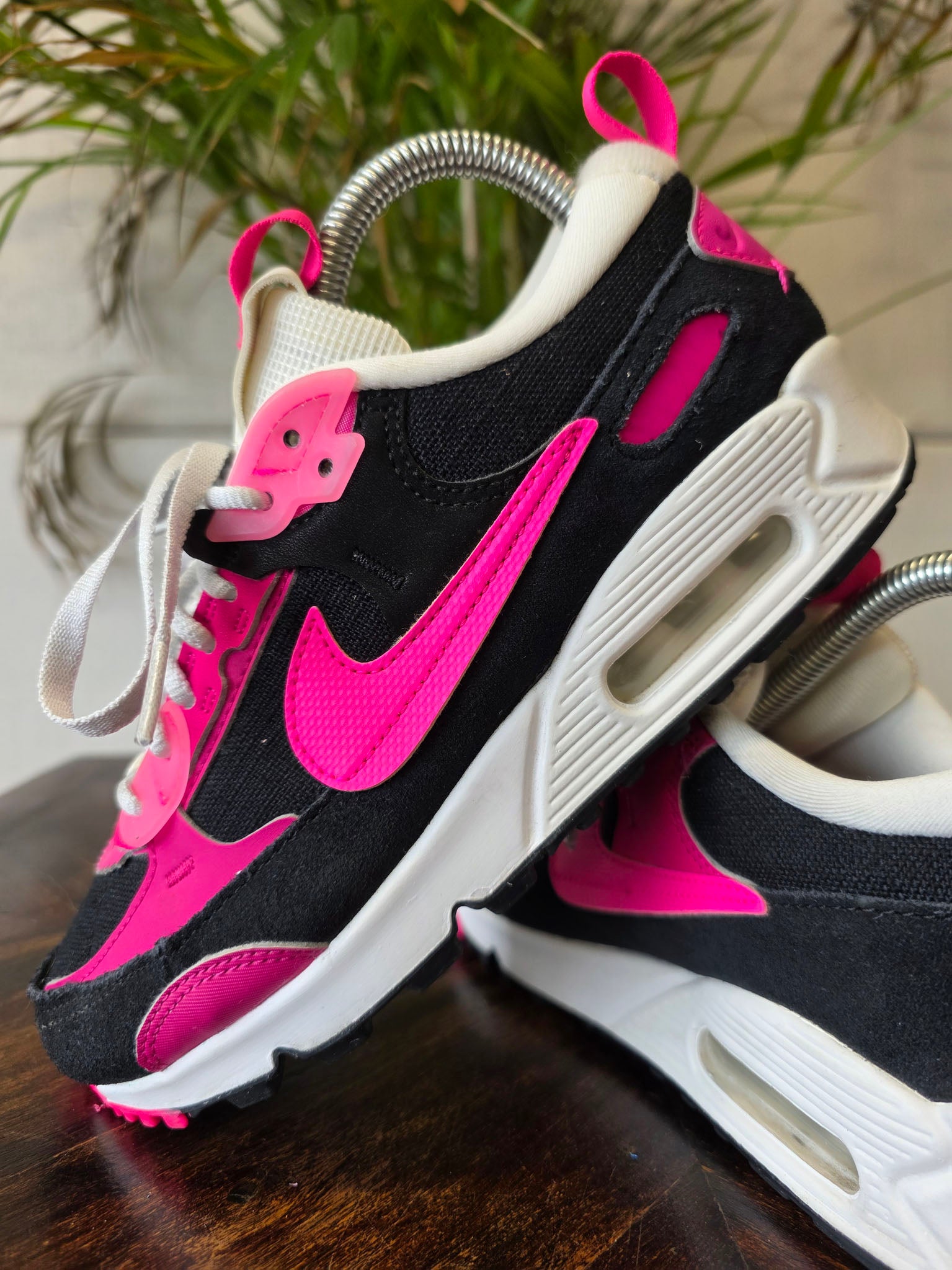 Nike Air Max 90 Futura Black Hot Pink maat 36,5