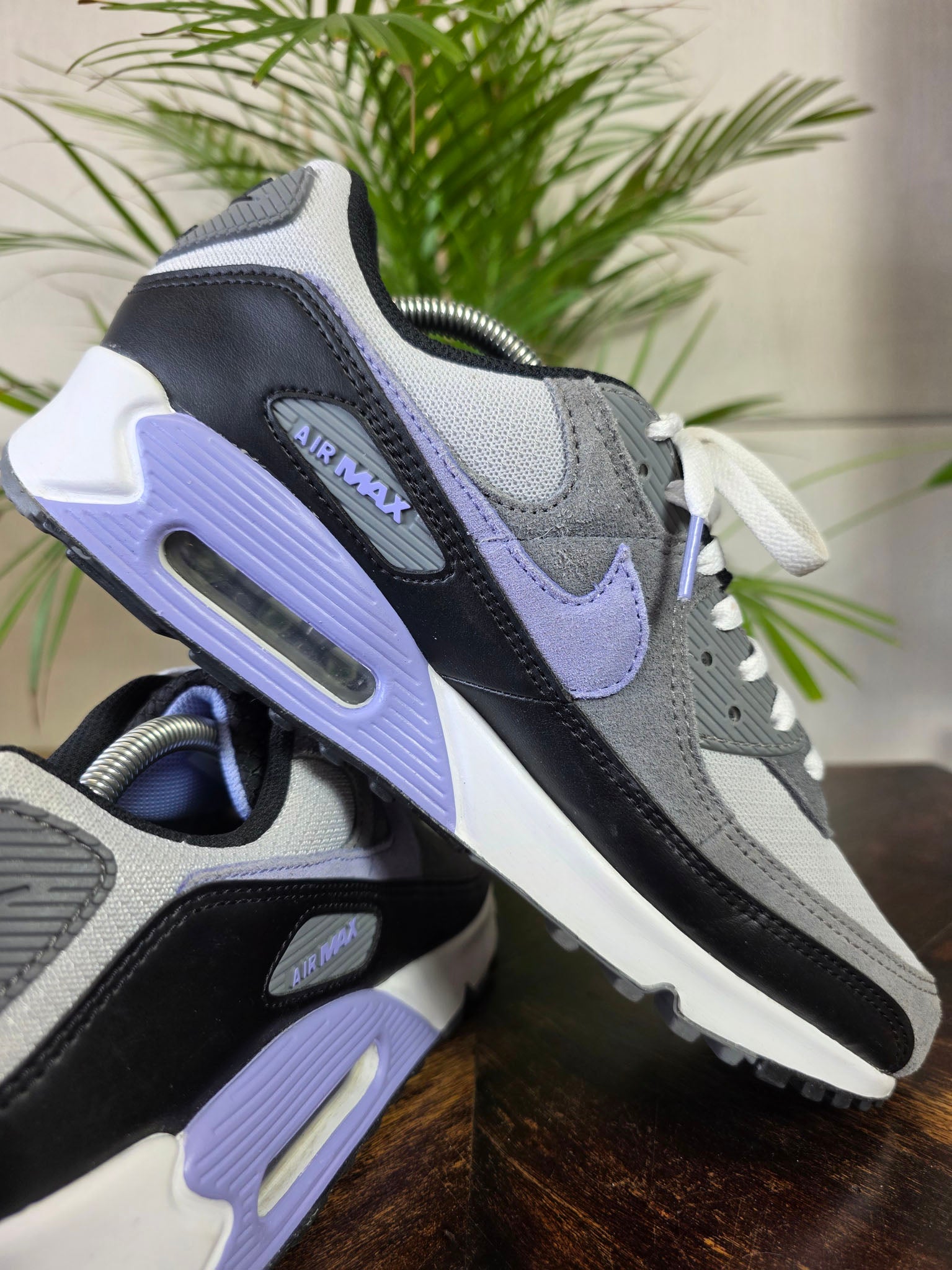 Nike Air Max 90 Light Thistle Grey Lavender maat 44