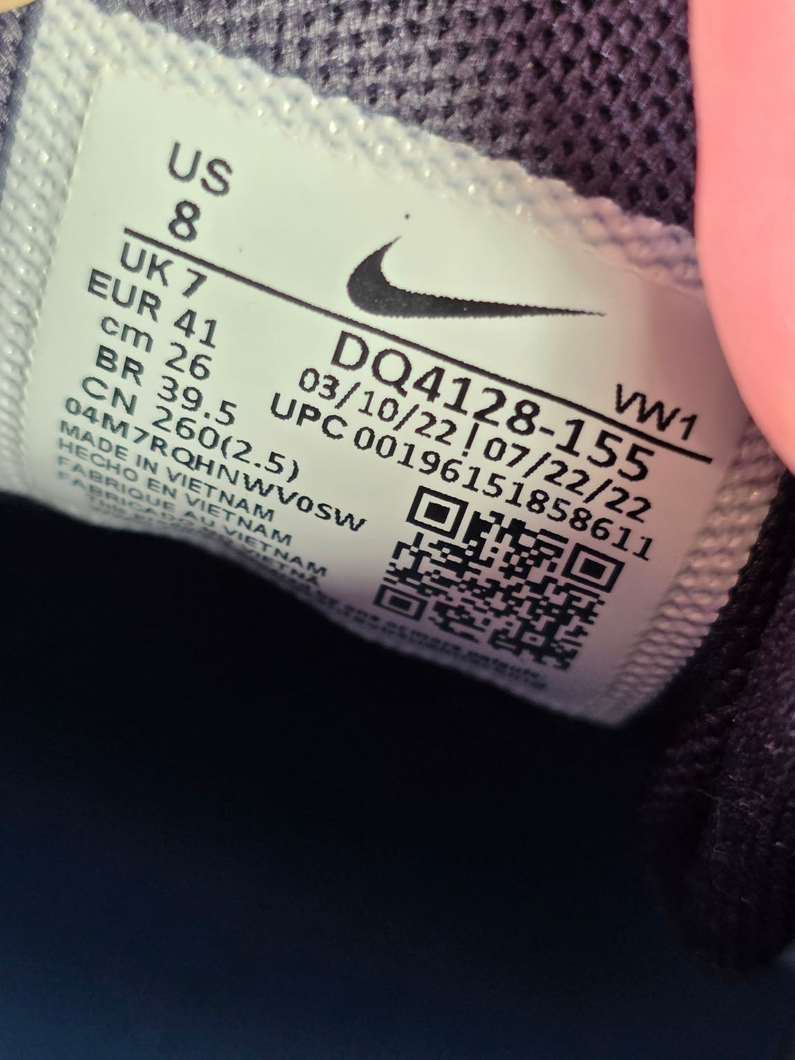 Nike Air Max 90 Golf Gave Purple maat 41
