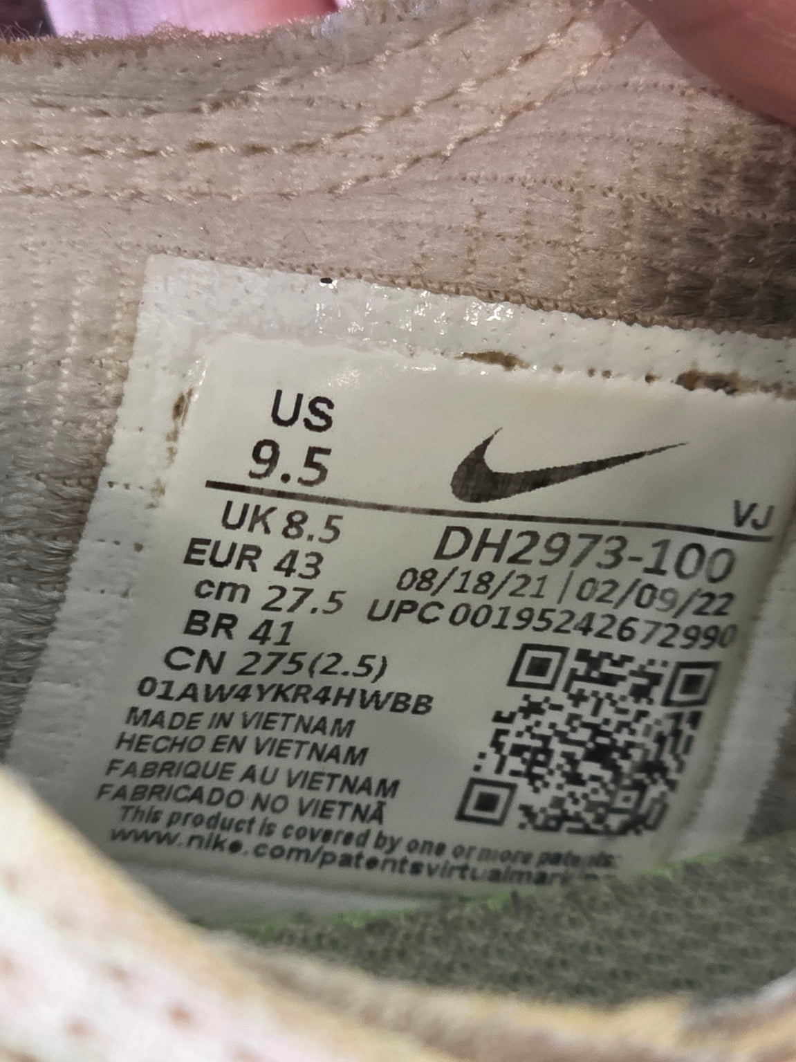 Nike Air Max 90 Terrascape Sail Sea Glass maat 43