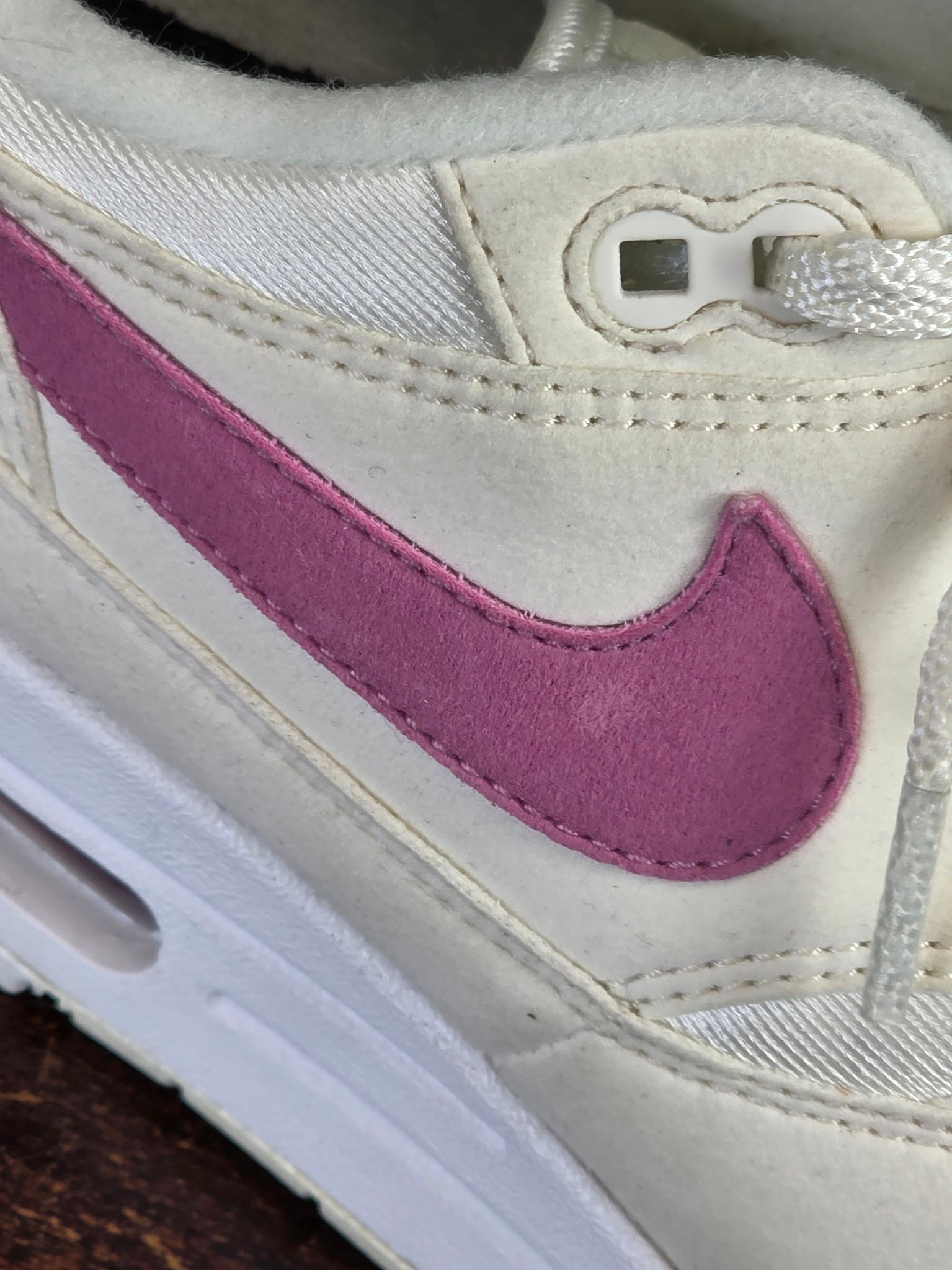 Nike Air Max 1 White Purple maat 44