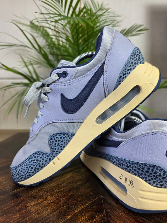 Nike Air Max 1 Big Bubble Blue Safari maat 44