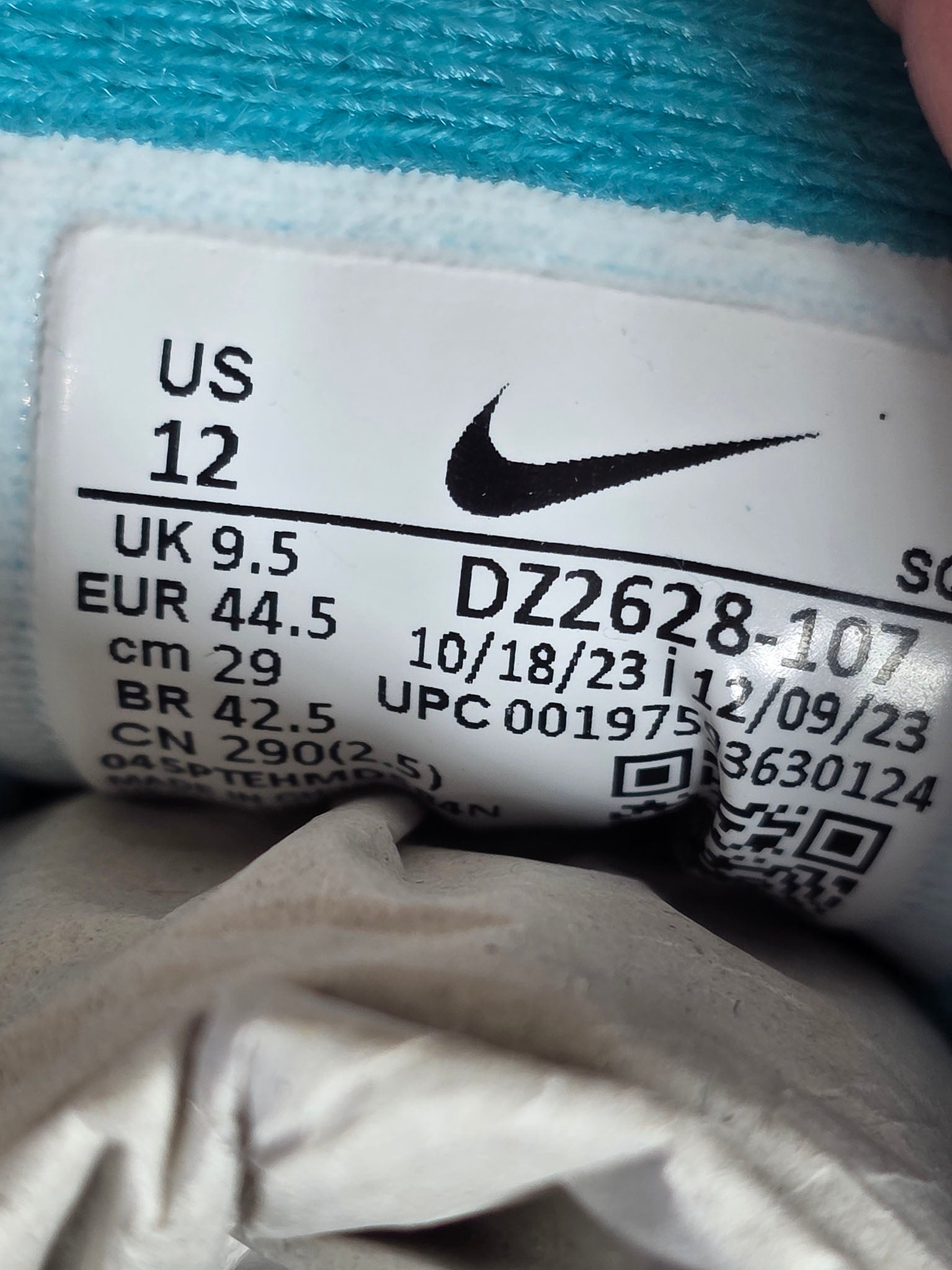 Nike Air Max 1 Dusty Cactus maat 44,5