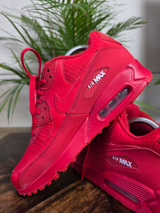 Nike Air Max 90 Essential Triple Red maat 42,5