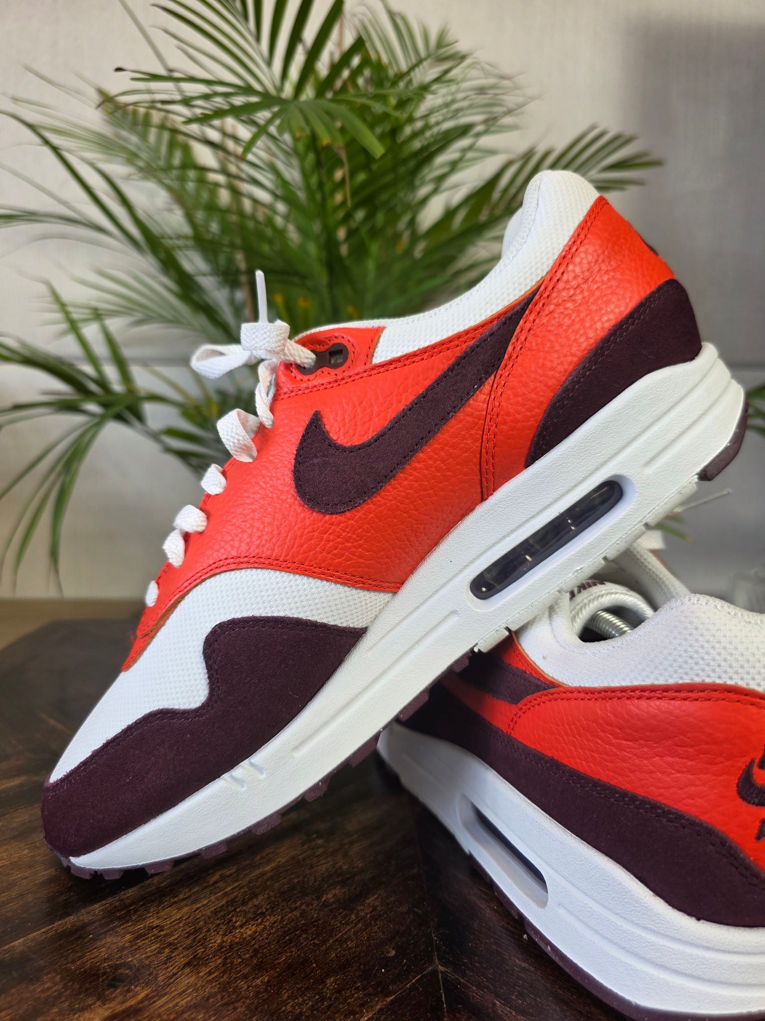 Nike Air Max 1 Burgundy Crush maat 46