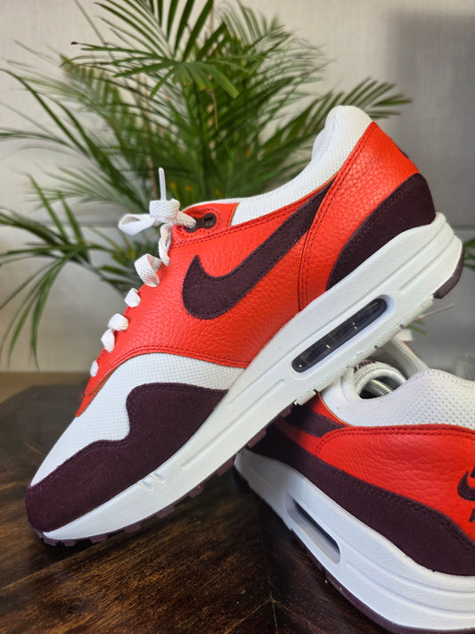 Nike Air Max 1 Burgundy Crush maat 46