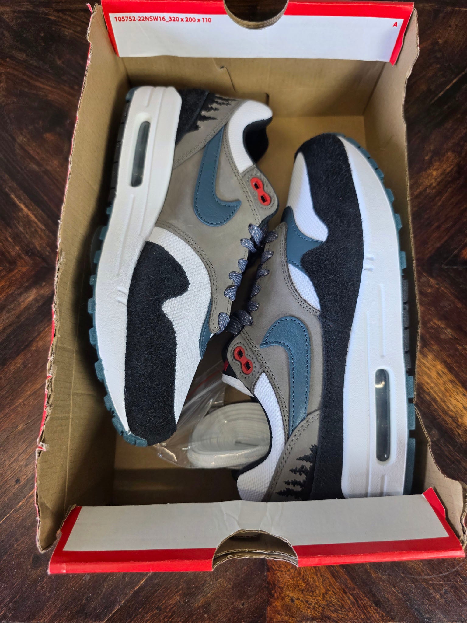 Nike Air Max 1 PRM Escape State Blue maat 38,5