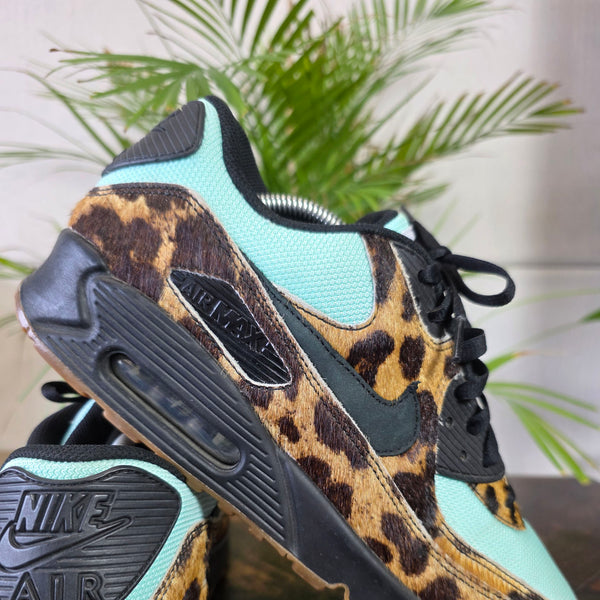 Nike Air Max 90 Animal Safari Leopard Blue maat 44