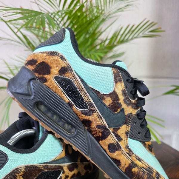 Nike Air Max 90 Animal Safari Leopard Blue maat 44
