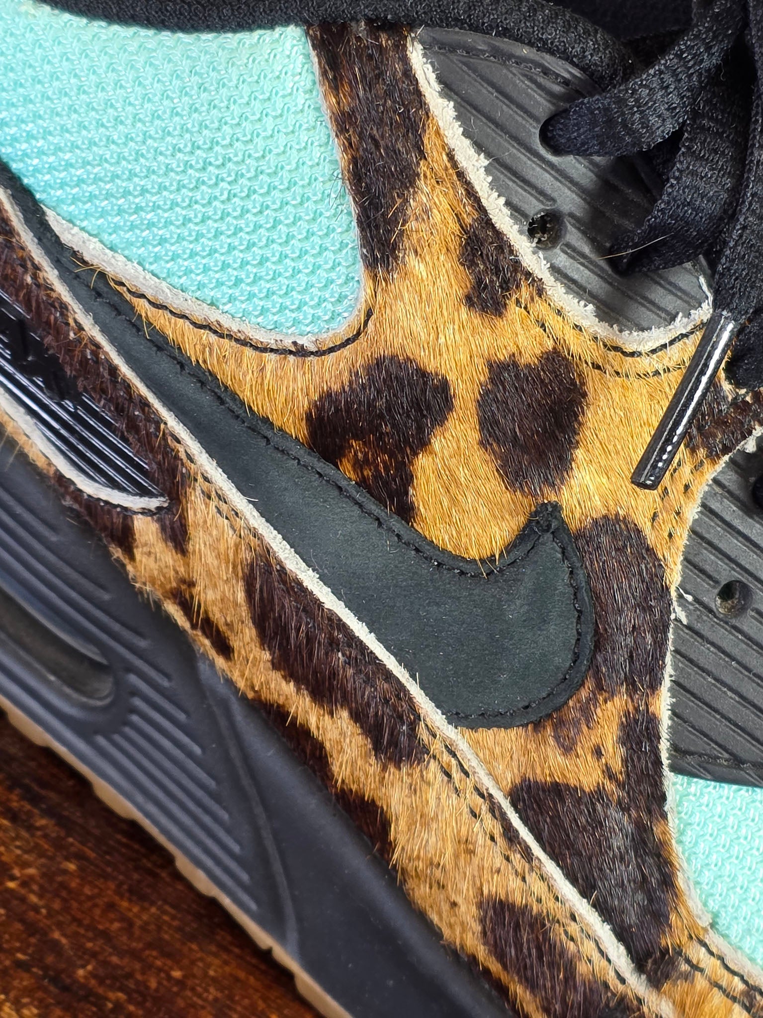 Nike Air Max 90 Animal Safari Leopard Blue maat 44