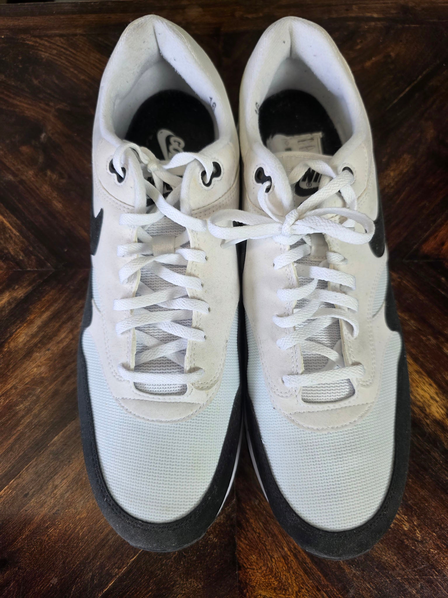 Nike Air Max 1 '86 OG Golf White Black Panda maat 50,5