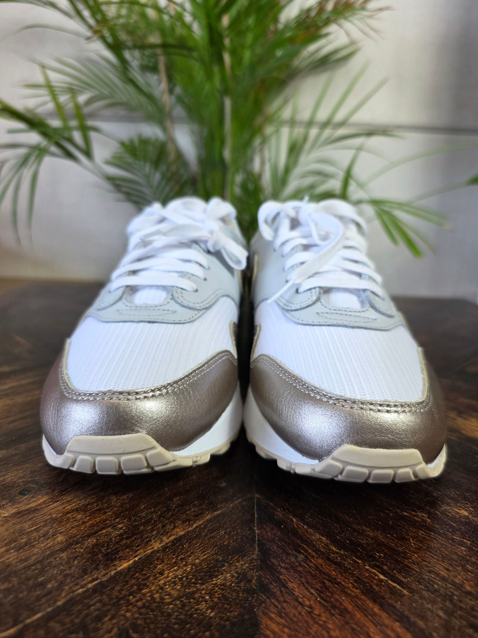 Nike Air Max 1 Gold White maat 44