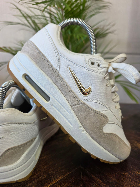 Nike Air Max 1 Jewel Summit White maat 36