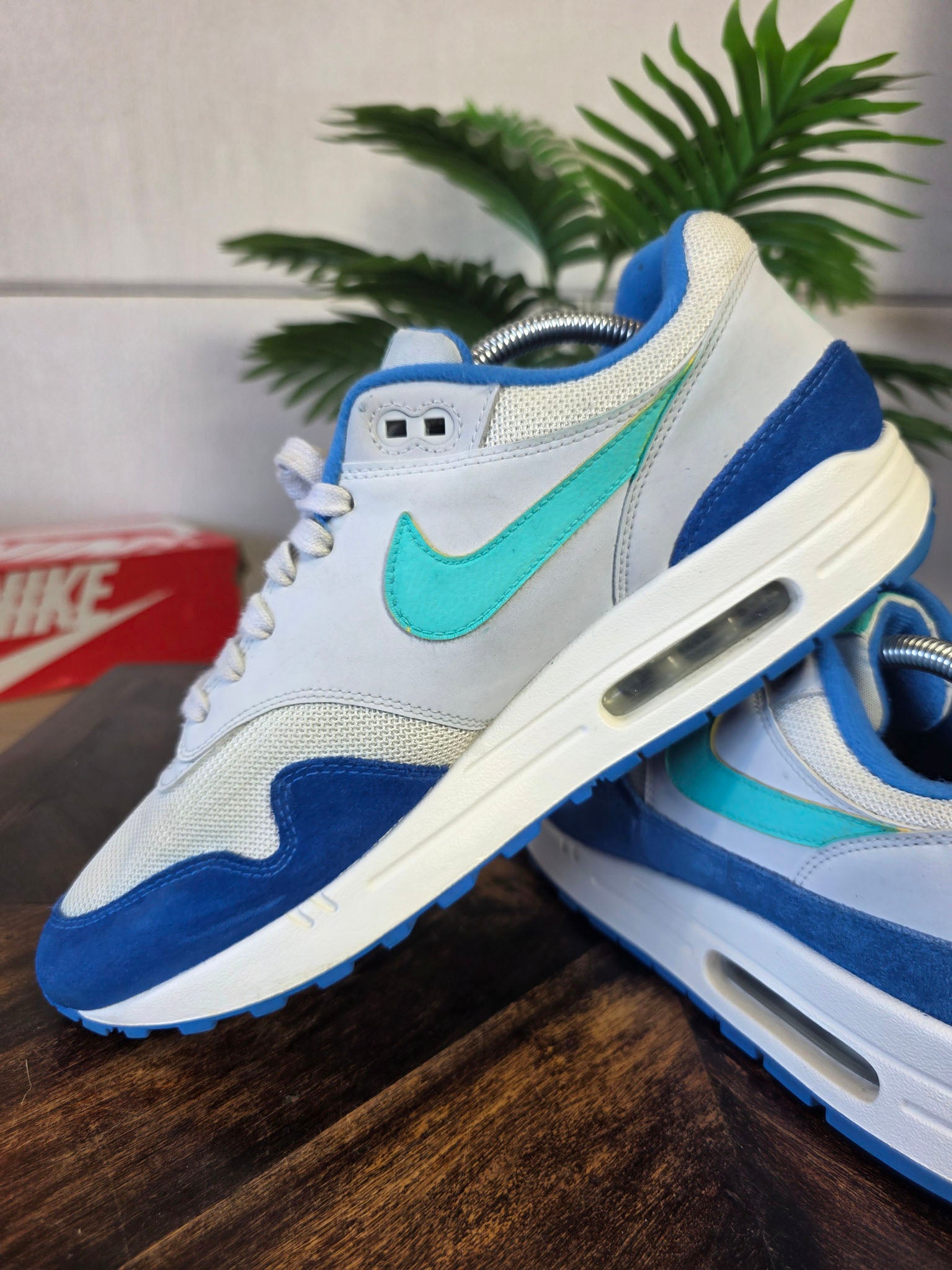 Nike Air Max 1 Signal Blue maat 44