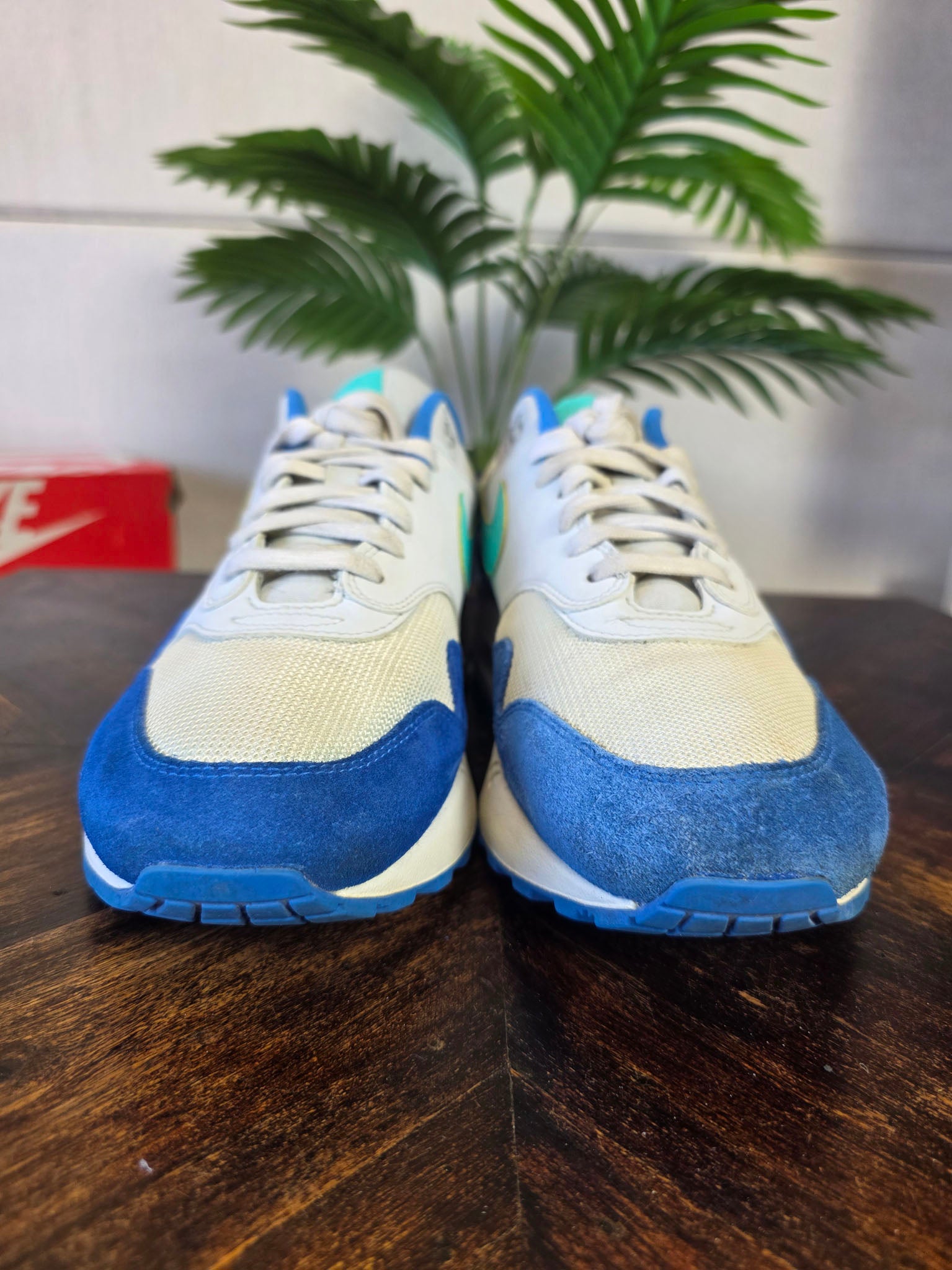 Nike Air Max 1 Signal Blue maat 44