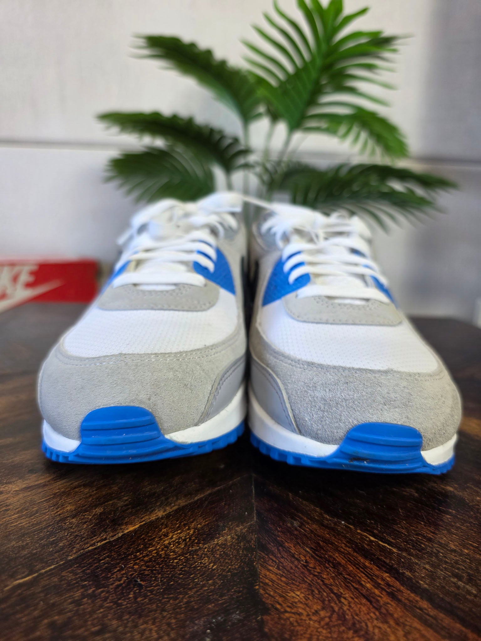 Nike Air Max 90 Pure Photo Platinum Blue maat 47