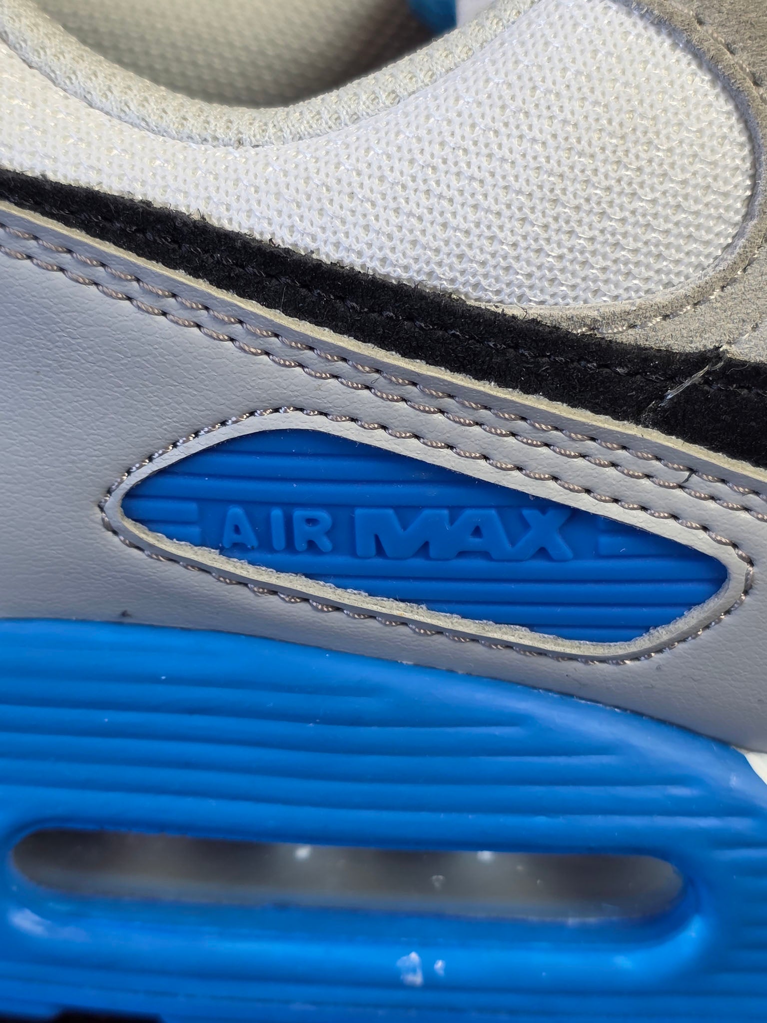 Nike Air Max 90 Pure Photo Platinum Blue maat 47