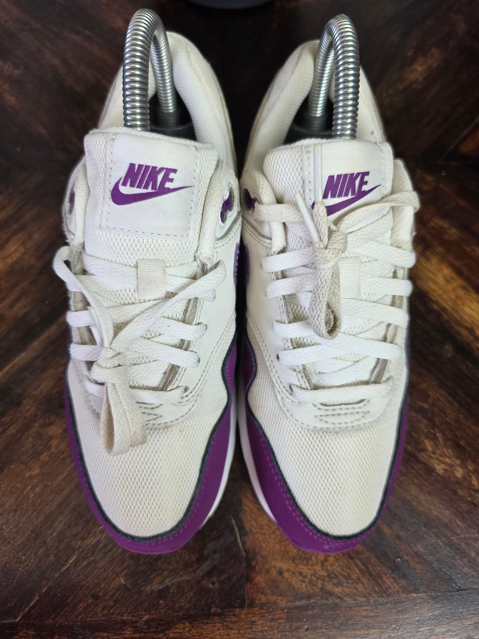 Nike Air Max 1 GS White Viotech maat 36