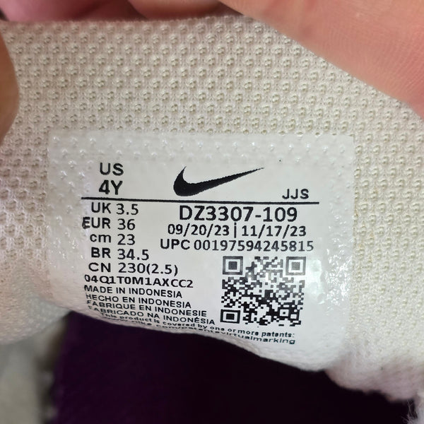 Nike Air Max 1 GS White Viotech maat 36