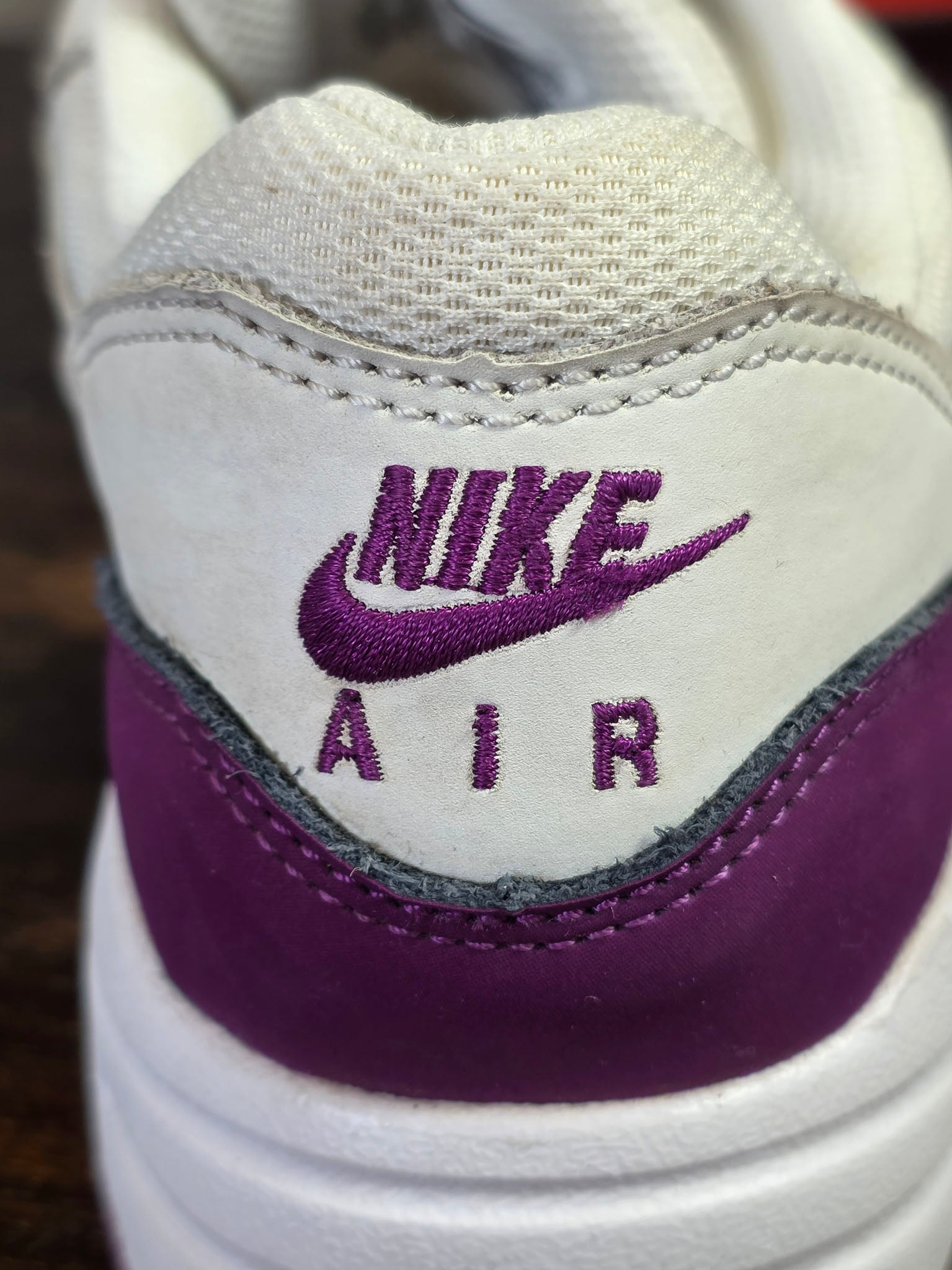 Nike Air Max 1 GS White Viotech maat 36