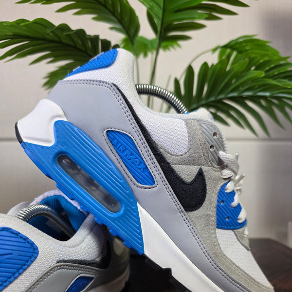 Nike Air Max 90 Pure Platinum Photo Blue maat 43