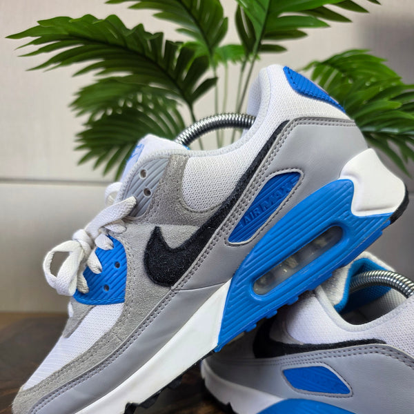Nike Air Max 90 Pure Platinum Photo Blue maat 43