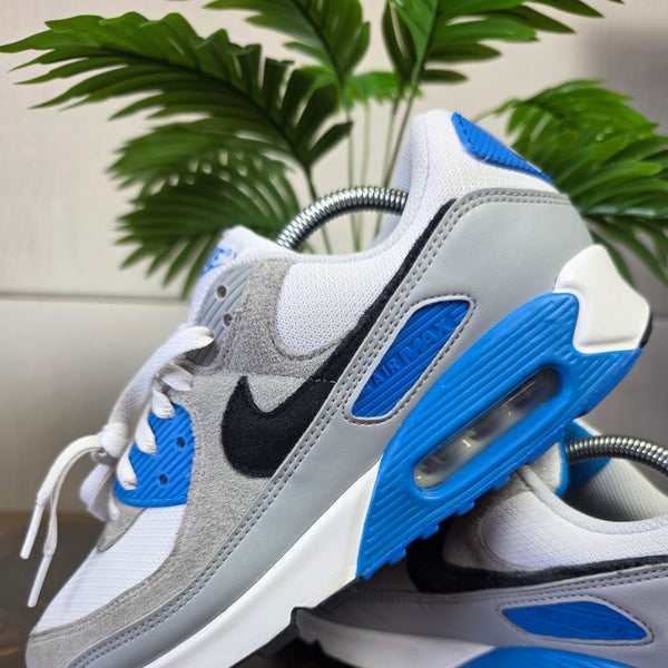 Nike Air Max 90 Pure Platinum Photo Blue maat 43