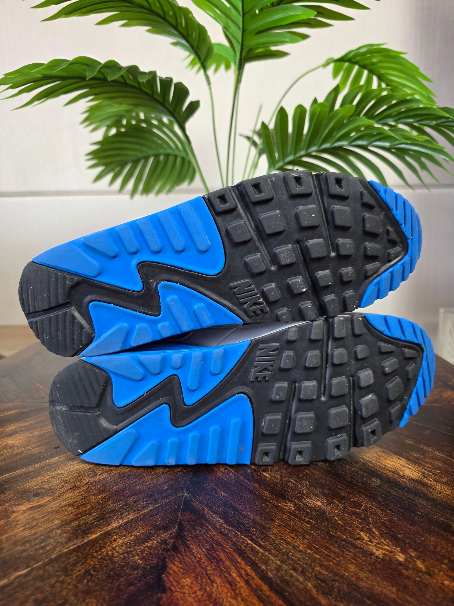 Nike Air Max 90 Pure Platinum Photo Blue maat 43