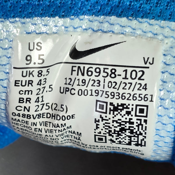 Nike Air Max 90 Pure Platinum Photo Blue maat 43