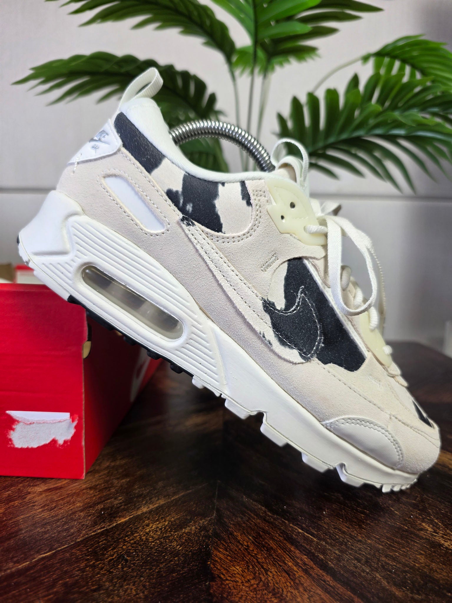 Nike Air Max 90 Futura Cow Print maat 40
