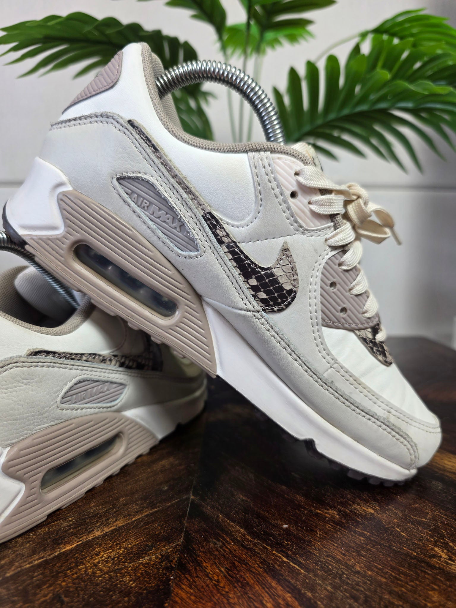 Nike Air Max 90 Light Pink Snakeskin maat 38,5