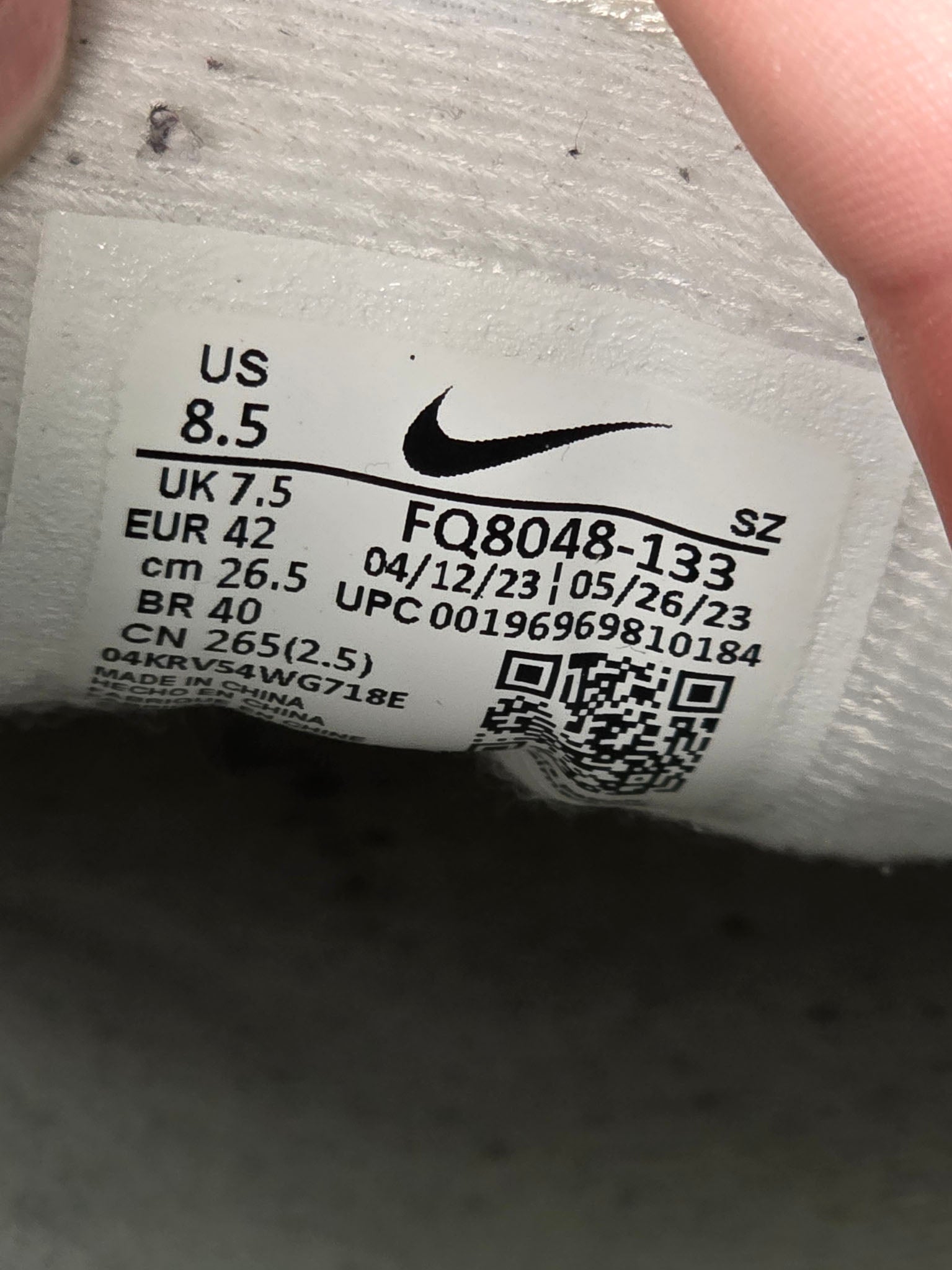 Nike Air Max 1 Athletic Department Deep Royal Blue maat 42