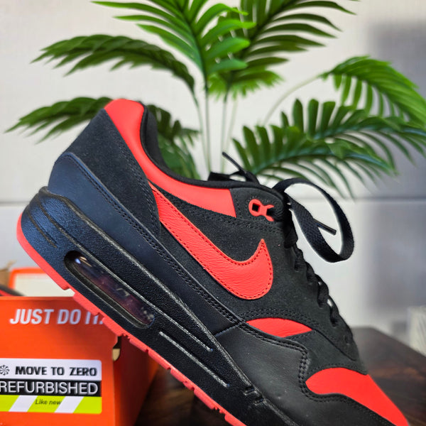 Nike Air Max 1 Black Red maat 44