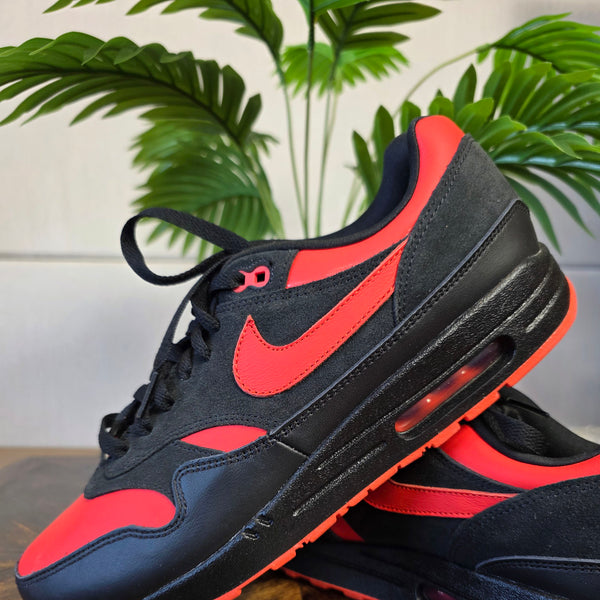 Nike Air Max 1 Black Red maat 44